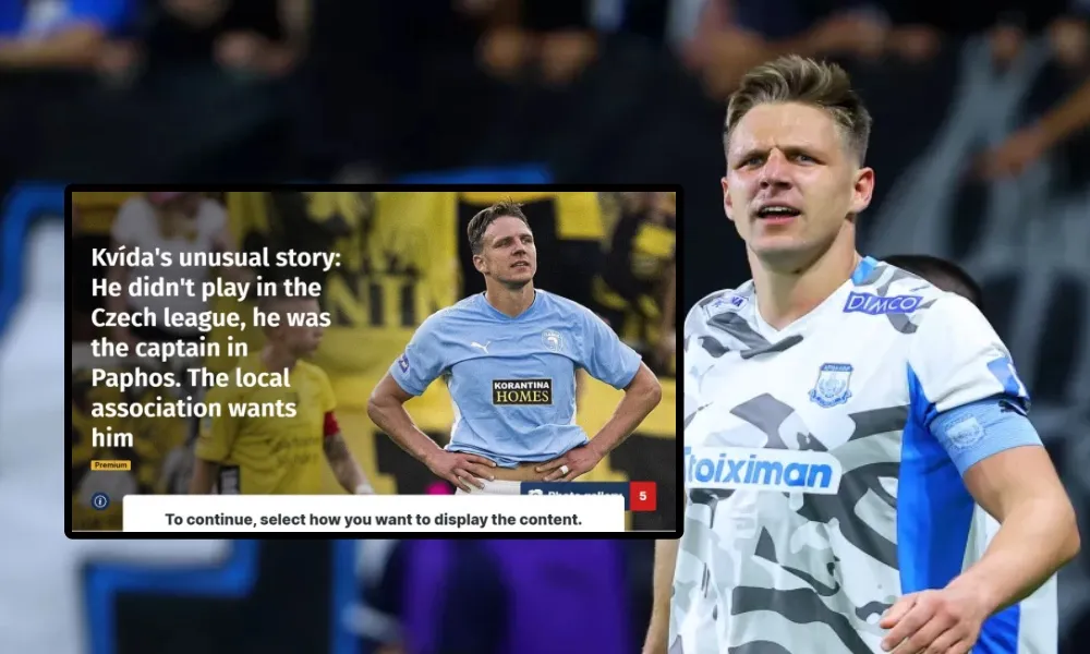 Κβίντα: «Θέλουν να με κάνουν Κύπριο!»