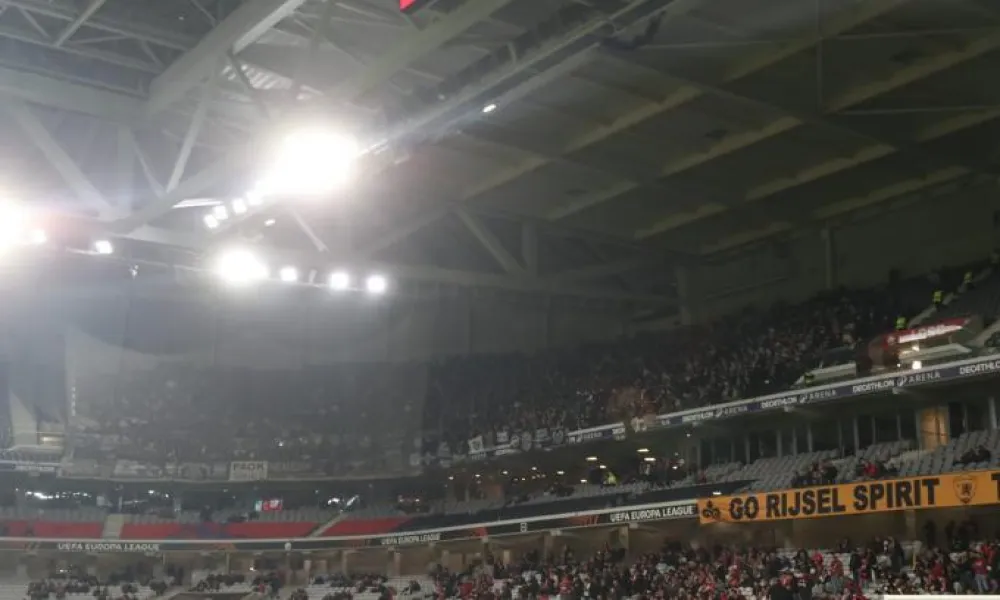 Κλειστή η κερκίδα των οργανωμένων του ΠΑΟΚ στο Groupama Stadium!