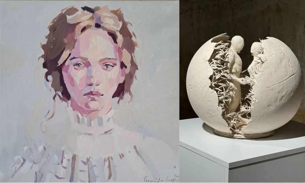 Γλυπτική και ζωγραφική σε δημιουργικό διάλογο στη Γκαλερί Αποκάλυψη