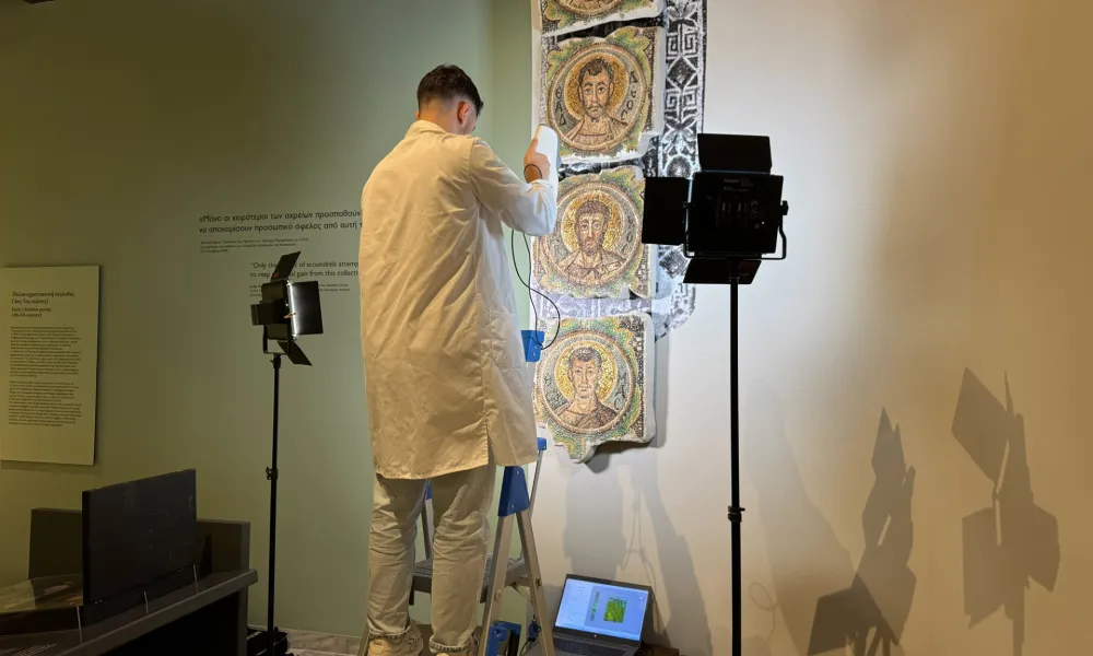 Πρωτοποριακό πρόγραμμα για διάσωση ψηφιδωτών με τη συμμετοχή του Πανεπιστημίου Frederick