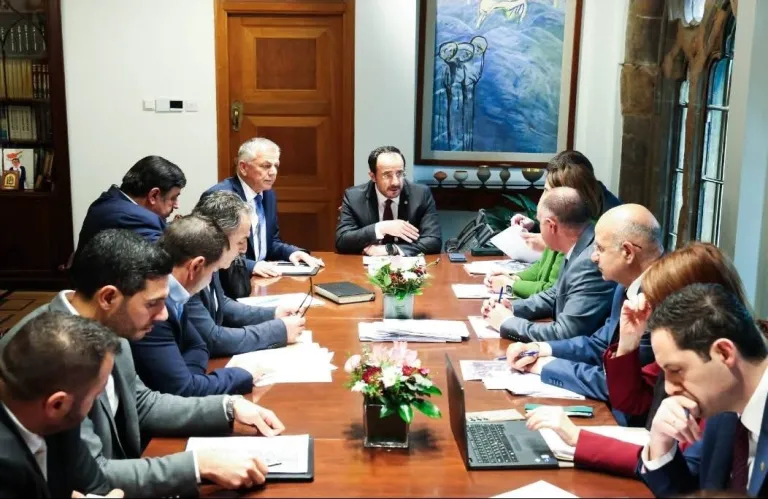 Σύσκεψη στο Προεδρικό Μέγαρο για την ανέγερση νέου σύγχρονου Νοσοκομείου στην Π.Χρυσοχούς