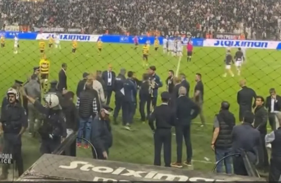 ΒΙΝΤΕΟ: Ο Γκαγκάτσης σπρώχνει τον Αλμέιδα και ξεκινά η σύρραξη