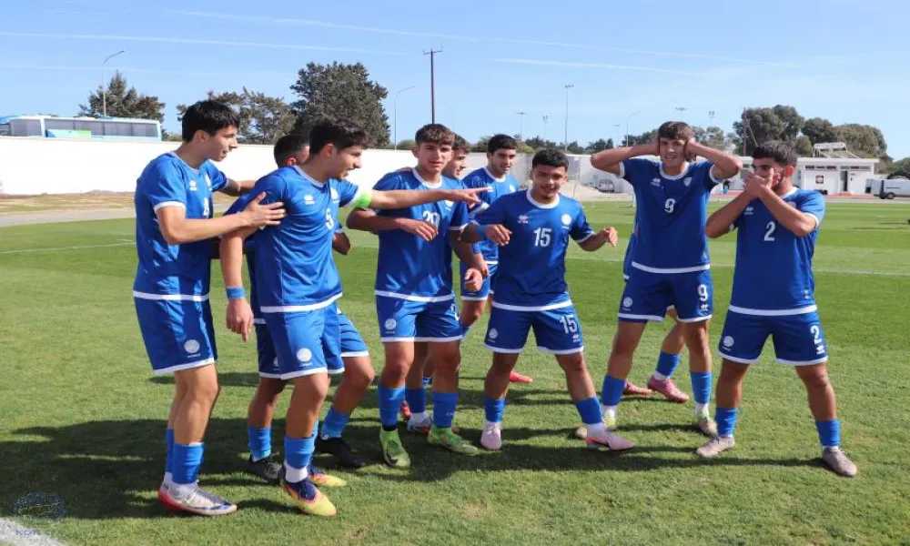 Η Εθνική Παίδων Κ-17 νίκησε με 2-0 το Μαυροβούνιο