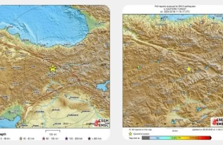 Ισχυρός σεισμός 4,9 Ρίχτερ στην ανατολική Τουρκία (βίντεο)