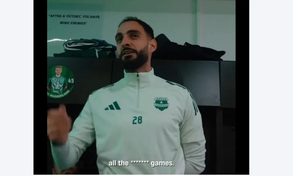 Ντόπαρε τους συμπαίκτες του ο Κάστανος - «Τώρα ξεκινά το πρωτάθλημα, πάμε να τα κερδίσουμε όλα»