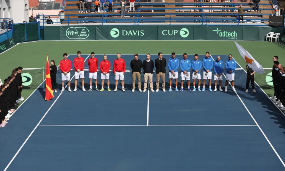 Davis Cup: Καταιγιστική Κύπρος – Μία νίκη μακριά από την πρόκριση