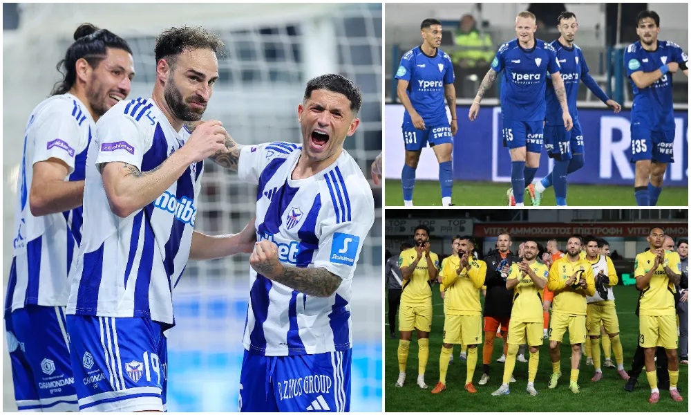 ΒΑΘΜΟΛΟΓΙΑ: Η άγρια μάχη στο κάτω διάζωμα και ο Άρης που δεν σηκώνει κεφάλι