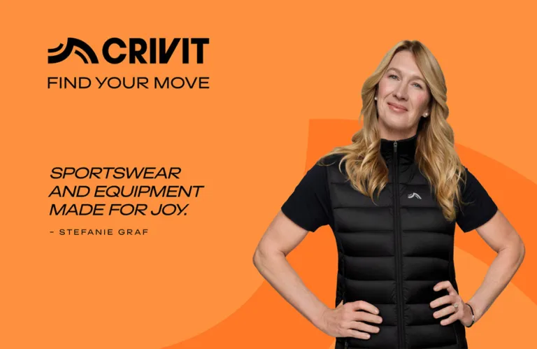 Μαζί για τον αθλητισμό και την κίνηση: Η CRIVIT και η Stefanie Graf ξεκινούν μια διεθνή συνεργασία με το σύνθημα «FIND YOUR MOVE»
