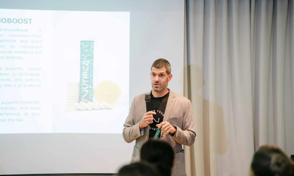 Τη δική του σειρά συμπληρωμάτων διατροφής NUTRICA παρουσίασε ο Ολυμπιονίκης Παύλος Κοντίδης