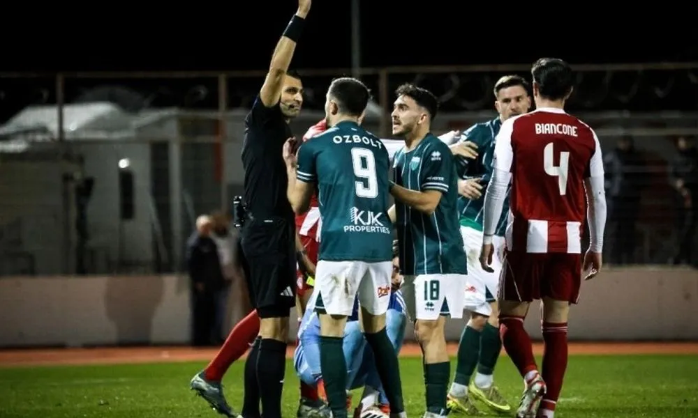 Μπλόκο στον Ολυμπιακό από τον Λεβαδειακό των δέκα παικτών!