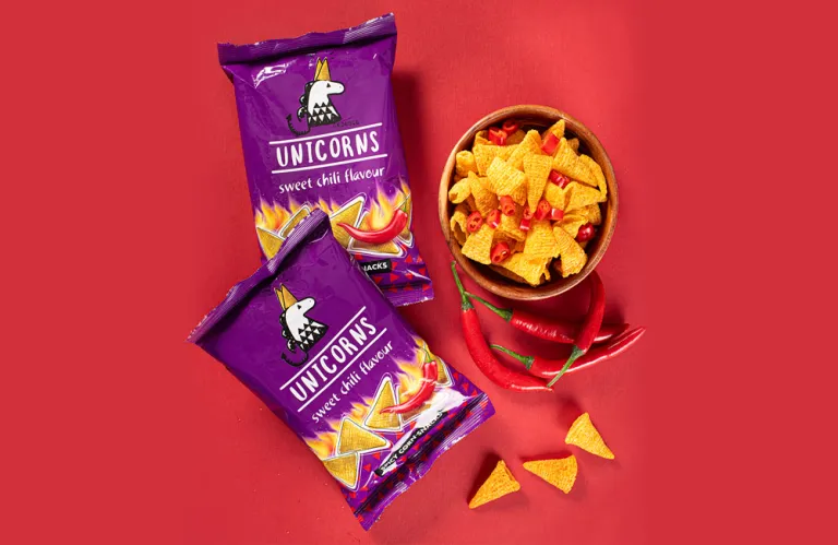 Unicorns: Νέα Γεύση Sweet Chilli – Γλυκιά Μαγεία με Πικάντικη Έκπληξη!
