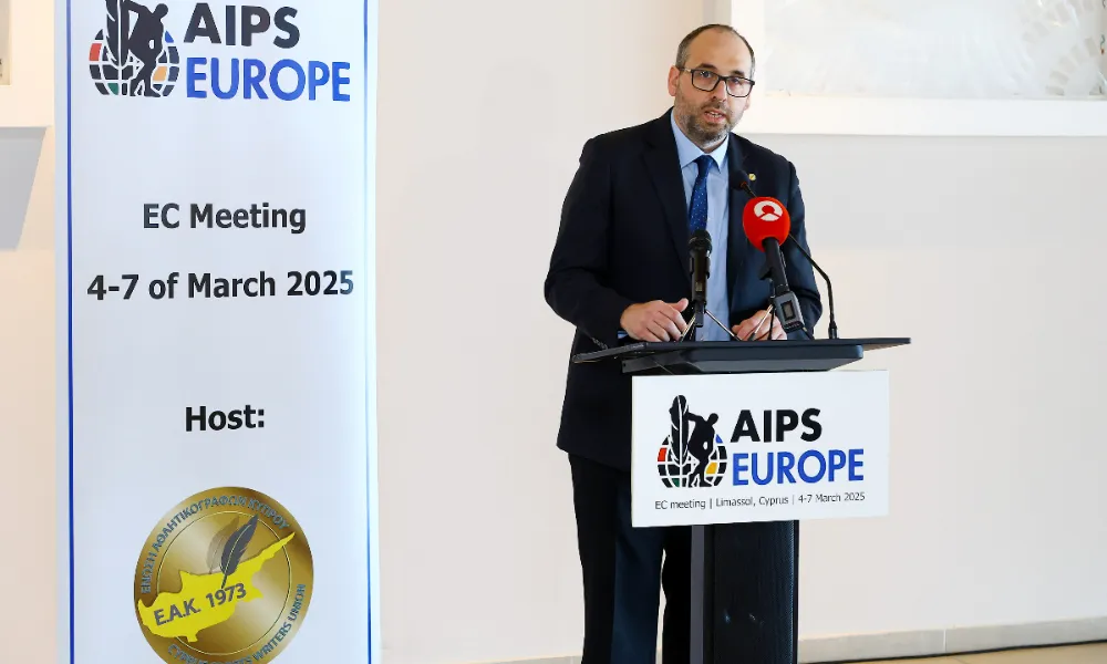 Ο πρόεδρος της ΕΑΚ, Ηρόδοτος Μιλτιάδους, διεκδικεί την προεδρία της AIPS Europe