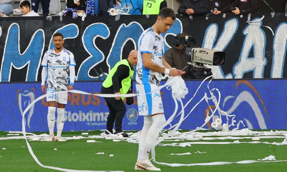 LIVE: Απόλλων - Εθνικός Άχνας 1-0