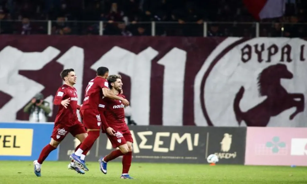 Λάρισα από τα παλιά: Πήρε βαθμούς στα 4/6 με τους Big-4, κέρδισε και τον Άρη