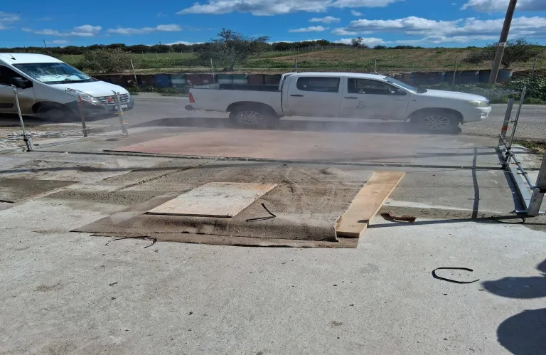 Spraying System Fully Operational in Timi