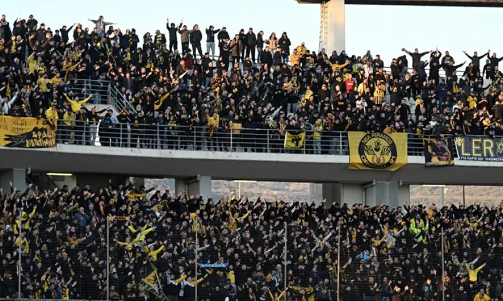 Βόλος-ΑΕΚ: Κιτρινόμαυρη λαοθάλασσα στο Πανθεσσαλικό και μονόδρομος η νίκη για τον πρωτοπόρο «δικέφαλο»