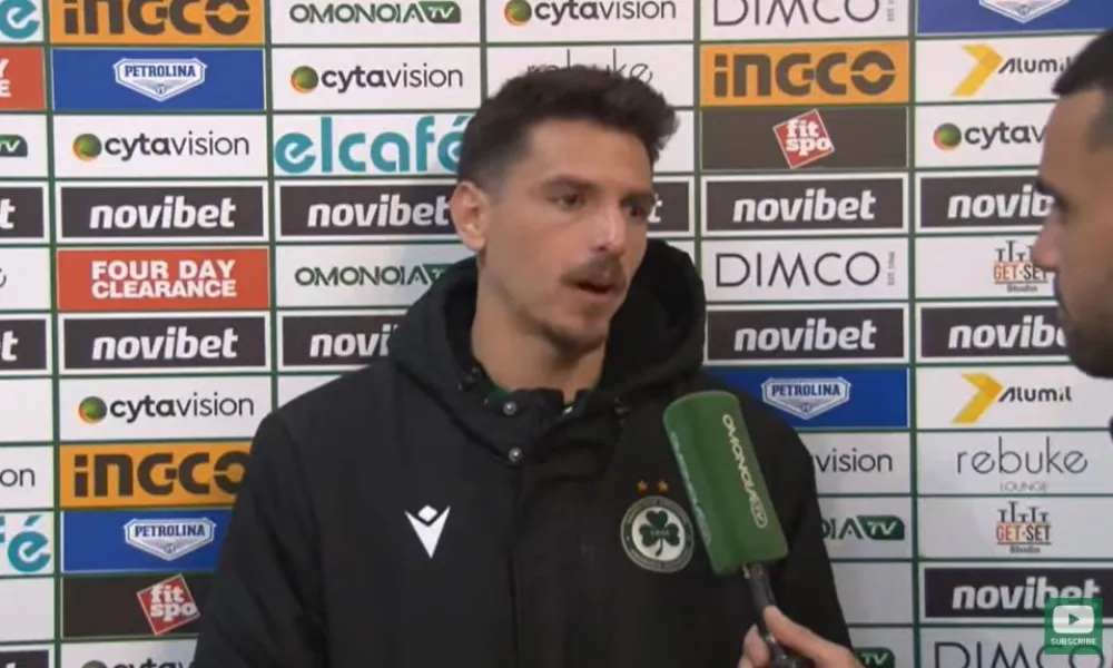 (ΒΙΝΤΕΟ) Χατζηγιοβάνης: «Πιο πολλή πίεση έχουν αυτοί που είναι πίσω μας, εμείς είμαστε πρώτοι»