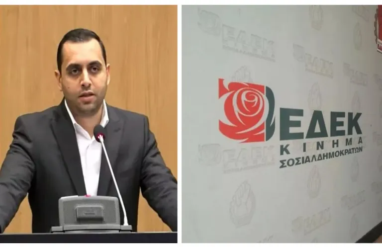 ΕΔΕΚ για Αποστόλου: «Παρουσιάζει ως δικές του τις θέσεις του κόμματος μας»