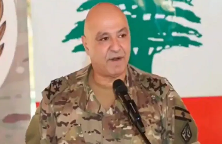 Λίβανος: Με στρατιωτική εμφάνιση ο πρόεδρος Αούν – Κήρυξε ως παράνομη την Χεζμπολάχ (Βίντεο)