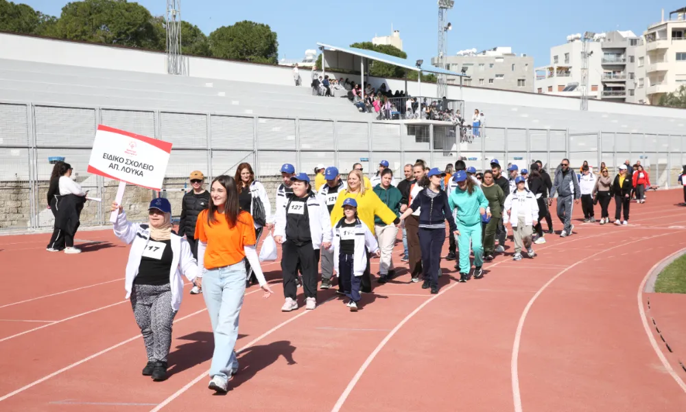 Με επιτυχία ολοκληρώθηκαν οι Επαρχιακές Ημερίδες Στίβου της Κυπριακής Ομοσπονδίας Ειδικών Ολυμπιακών