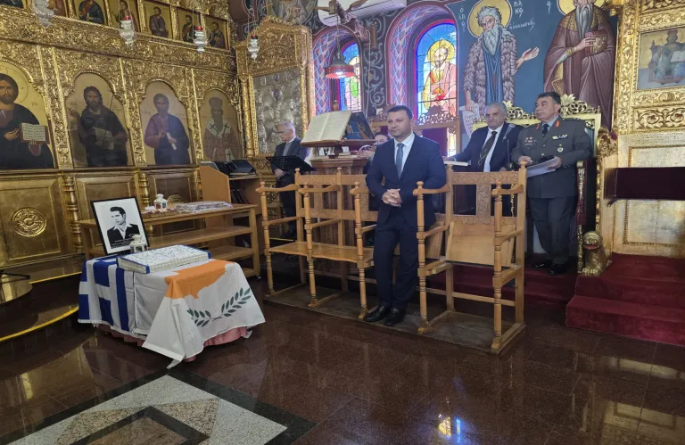 Μήνυμα αυταπάρνησης και επιχειρησιακής ετοιμότητας στο μνημόσυνο του Ευαγόρα Παλληκαρίδη
