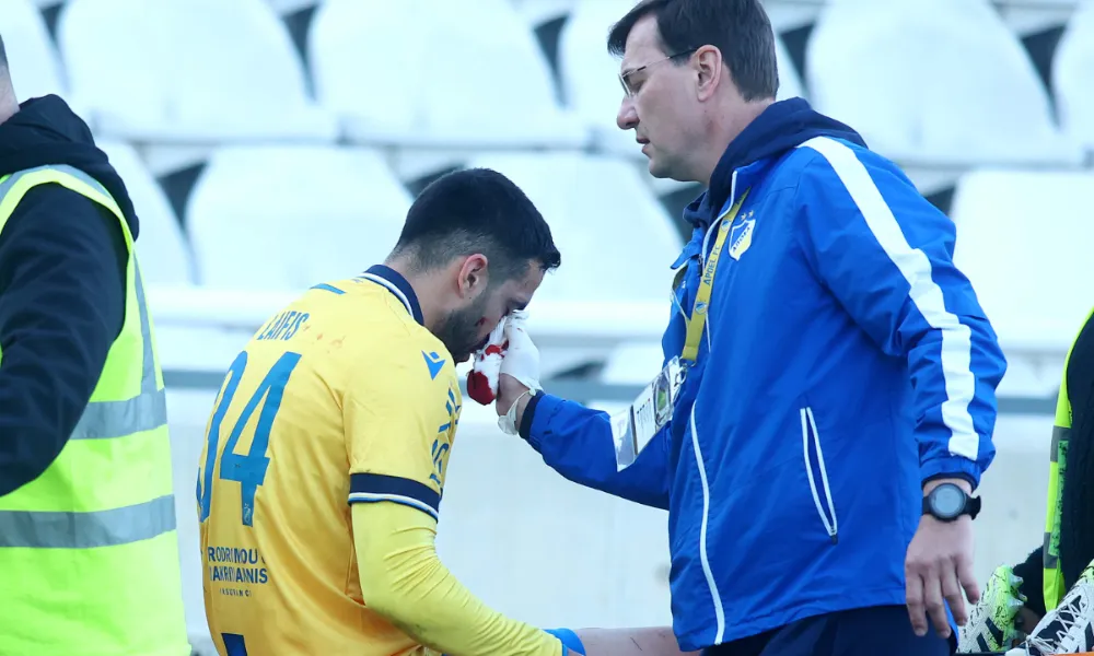 Ο τραυματισμός του Λαΐφη και ο αντικαταστάτης που υπέπεσε σε δυο πέναλτι