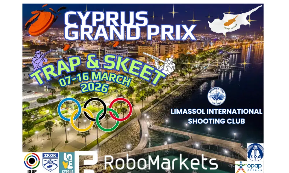 Ανοίγει την Τρίτη (10/03) η αυλαία του Cyprus Grand Prix Skeet & Trap