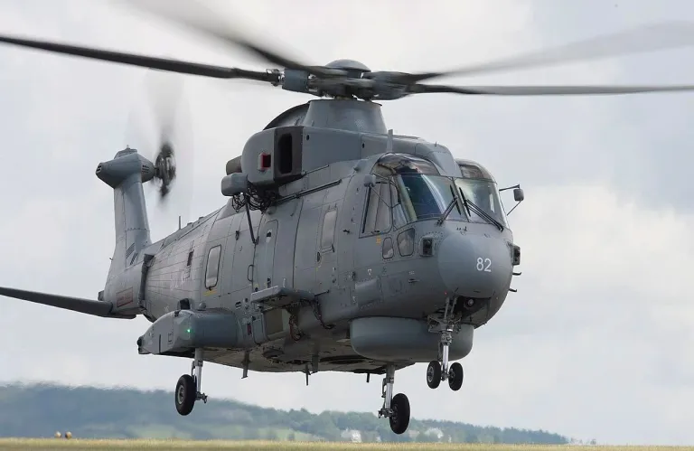 UK Sends Merlin Helicopter and HMS Dragon to Cyprus