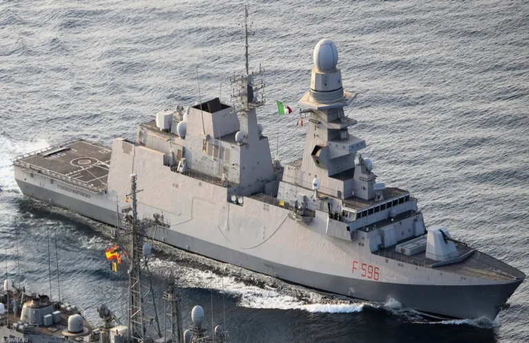 Στην Κύπρο η φρεγάτα «Federico Martinengo» - Συντονισμός με Γαλλία, Ισπανία, Ολλανδία