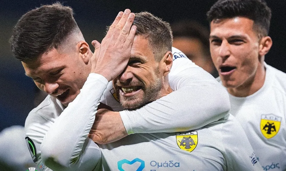 Φοβερή και τρομερή η ΑΕΚ στη Σλοβενία, έκανε... πάρτι με τεσσάρα