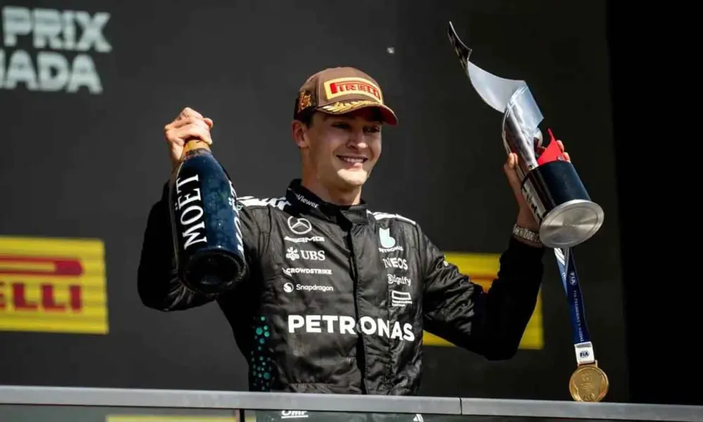 O Ράσελ κέρδισε το sprint race της Σαγκάης, έκλεισαν το βάθρο οι Ferrrari