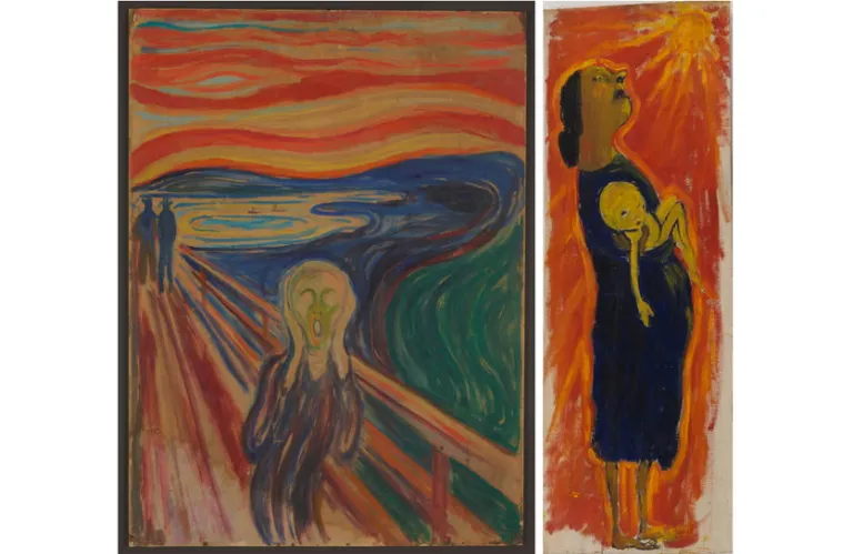 Ο Μουνκ και η Ρέγκο: μια κρυφή σχέση επιρροής