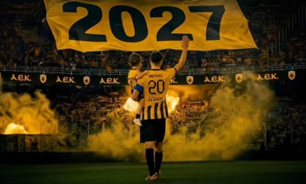 Επίσημη η ανανέωση του Μάνταλου με την ΑΕΚ μέχρι το 2027: Φοβερό βίντεο με… γράμμα στον γιο του!