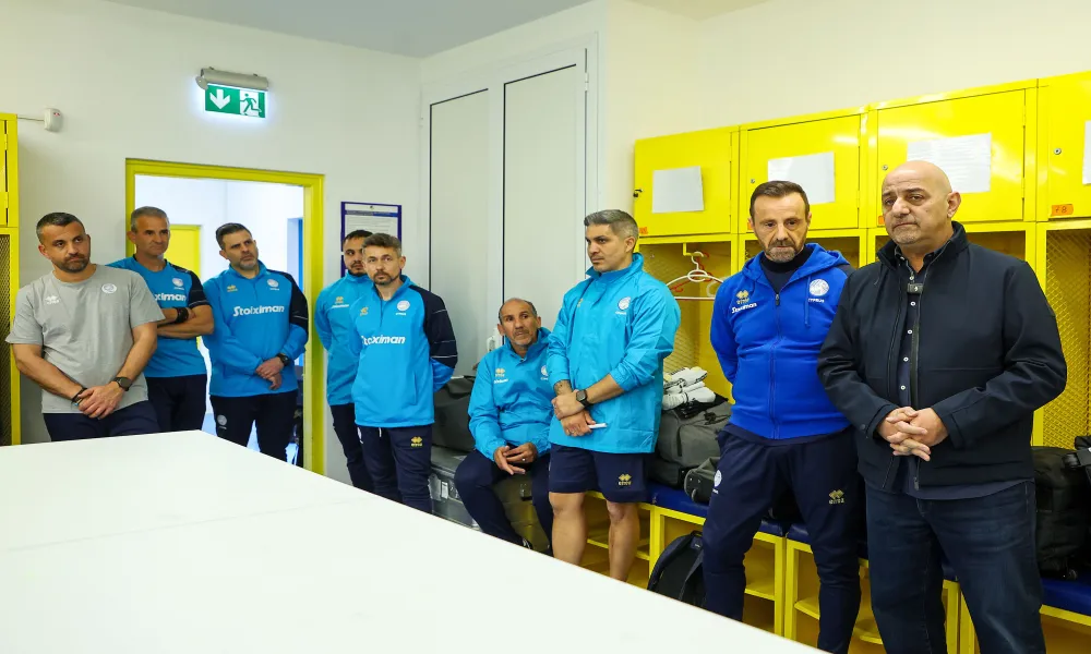 ΒΙΝΤΕΟ & ΦΩΤΟ: Στα αποδυτήρια ο Χάρης Λοϊζίδης, ανακοίνωσε τα ευχάριστα