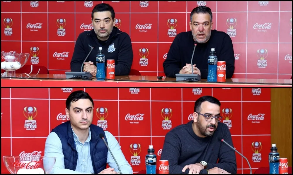 Οι δηλώσεις των εκπροσώπων τύπου μετά την κλήρωση