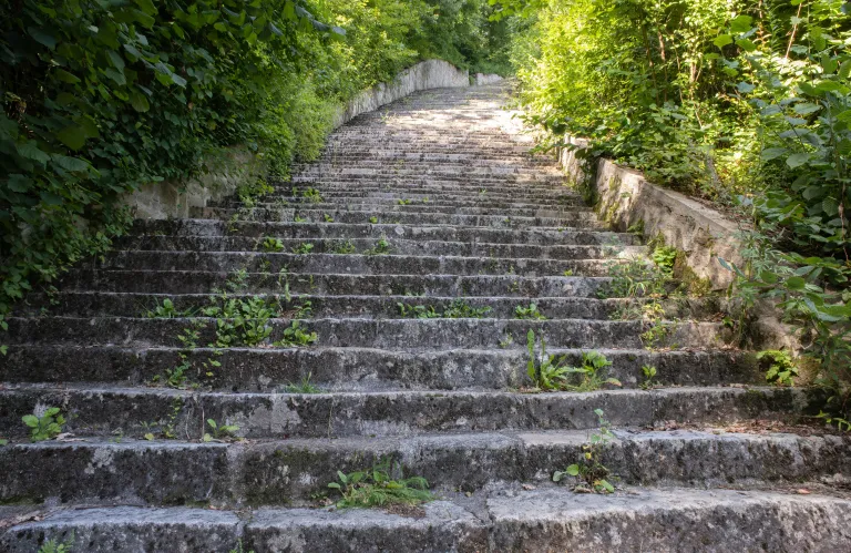 The Stones 'on the Steep Stairs'