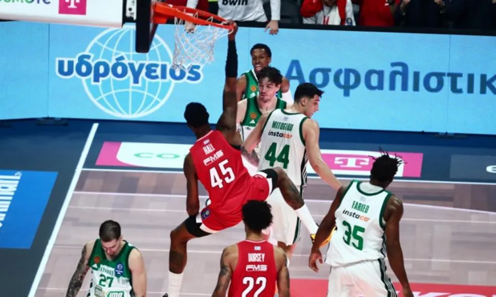 Πρώτος και... τυπικά ο Ολυμπιακός, λύγισε τον λαβωμένο Παναθηναϊκό