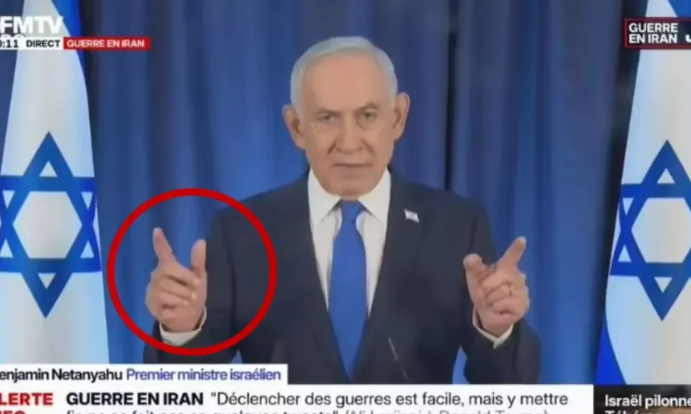 Τα δάχτυλα του Νετανιάχου