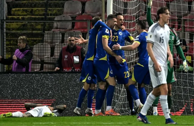 Το κάρμα στα καλύτερά του: Από τους πανηγυρισμούς των Ιταλών για την πρόκριση της Βοσνίας, στον αποκλεισμό στη Ζένιτσα!