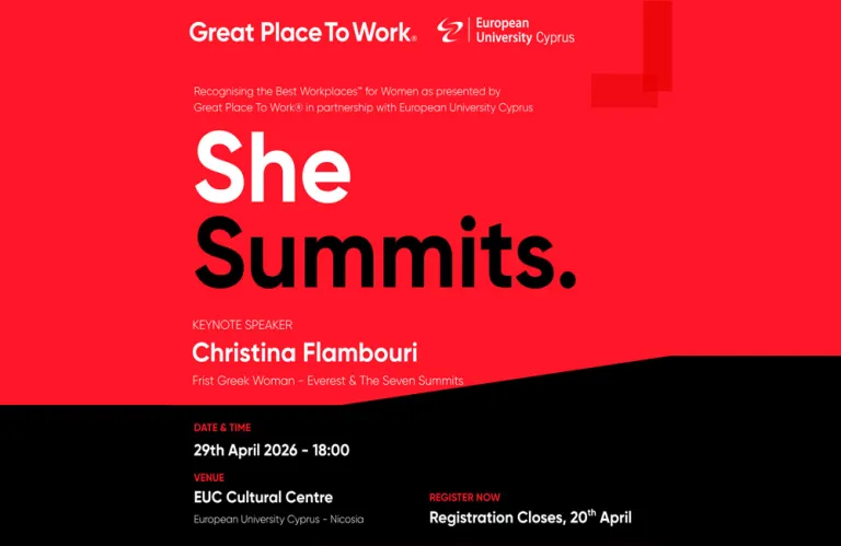 She Summits: Εκδήλωση για τα Καλύτερα Εργασιακά Περιβάλλοντα για Γυναίκες στην Κύπρο