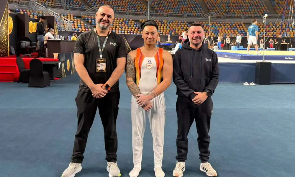 ΦΩΤΟ: Σήκωσε ξανά ψηλά την κυπριακή σημαία ο Μάριος Γεωργίου, αργυρό μετάλλιο στο Κάιρο!