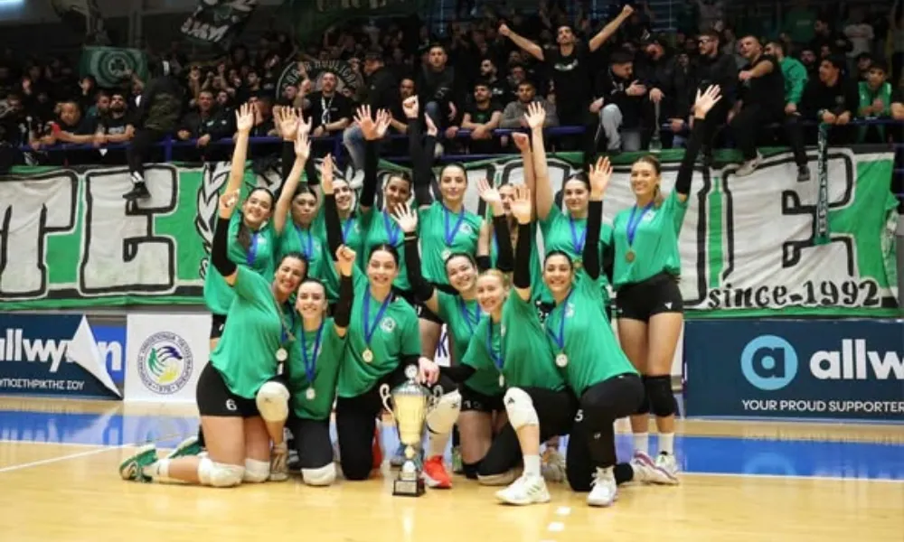 Δεύτερο σερί κύπελλο για την πετοσφαιρική Ομόνοια