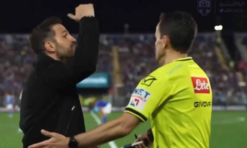 Ο Φάμπρεγας την «είπε» στον Κίβου για την γκρίνια στον τέταρτο: «Είστε η Ίντερ, λίγη ψυχραιμία...»