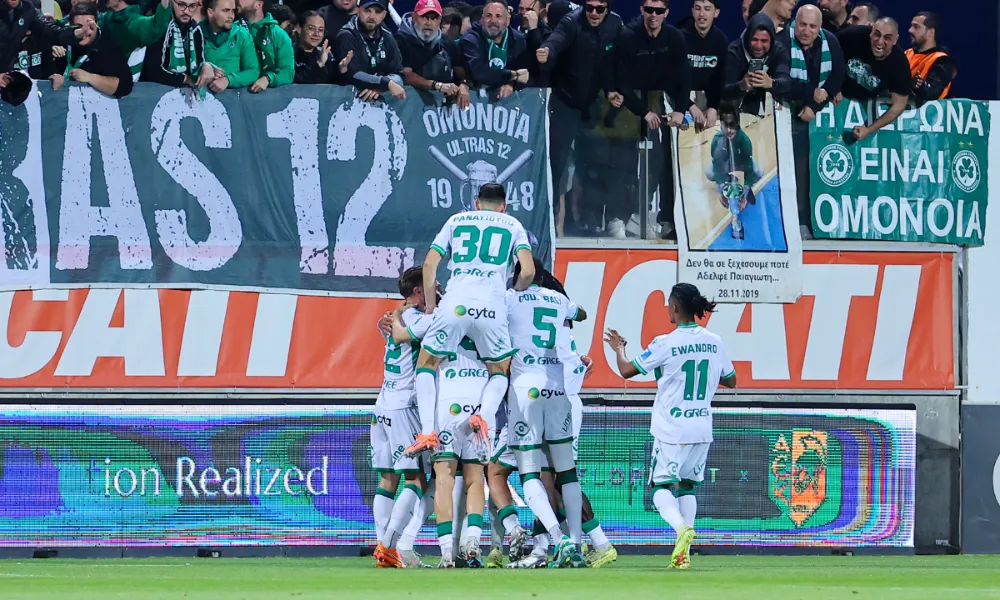 Ράβει κοστούμι για το 22ο η Ομόνοια, διπλό τίτλου με εκτελεστή Μαέ