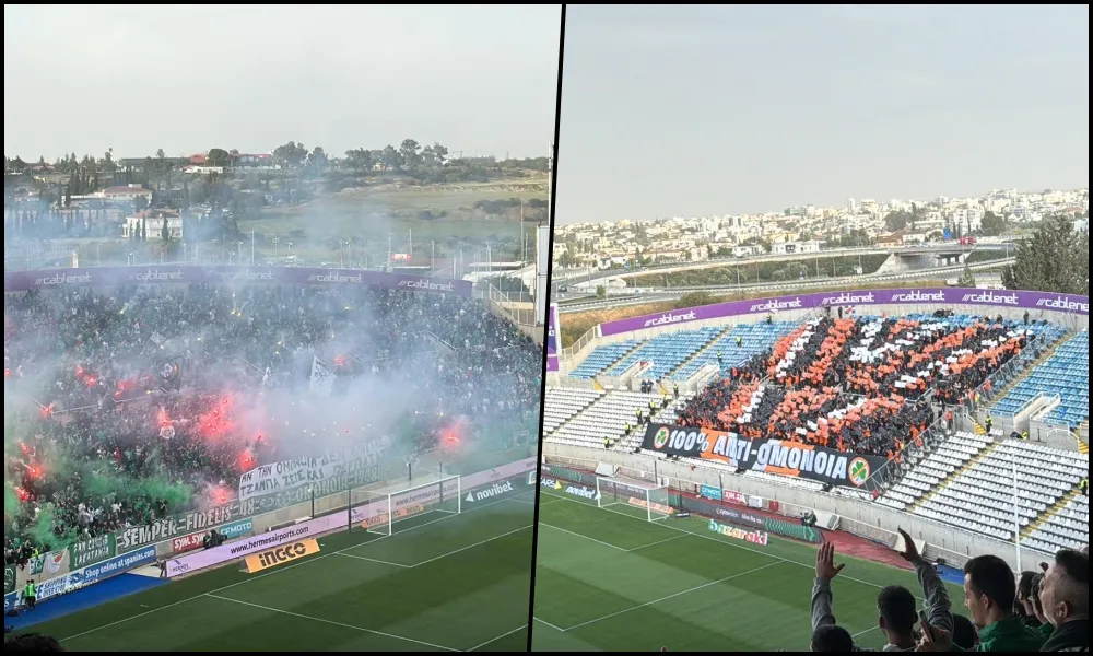 Ομόνοια - ΑΠΟΕΛ: Έτσι τους υποδέχτηκαν...