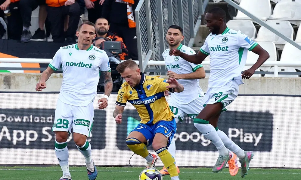 LIVE: Ομόνοια - ΑΠΟΕΛ 2-0