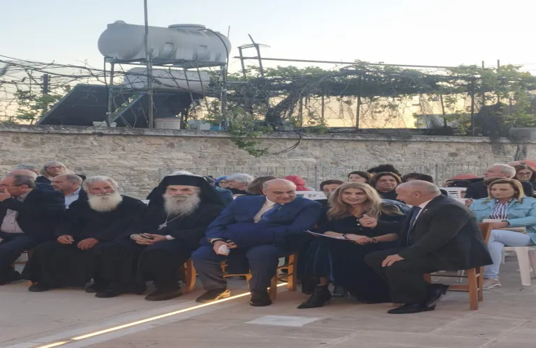 Αποκαλυπτήρια πλάκας για την εκκλησία του Αγίου Γεωργίου στα Κελοκέδαρα με θρησκευτική λαμπρότητα