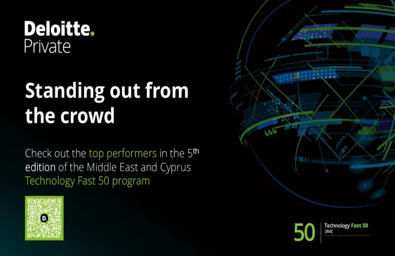 Η πέμπτη έκδοση του προγράμματος Deloitte Technology Fast 50 στην Κύπρο και τη Μέση Ανατολή αναδεικνύει μια νέα γενιά περιφερειακών πρωταθλητών τεχνολογίας