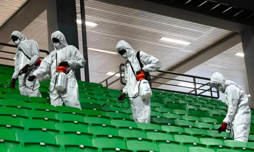 Ο Παναθηναϊκός απολύμανε το Telekom Center μετά το Final 4