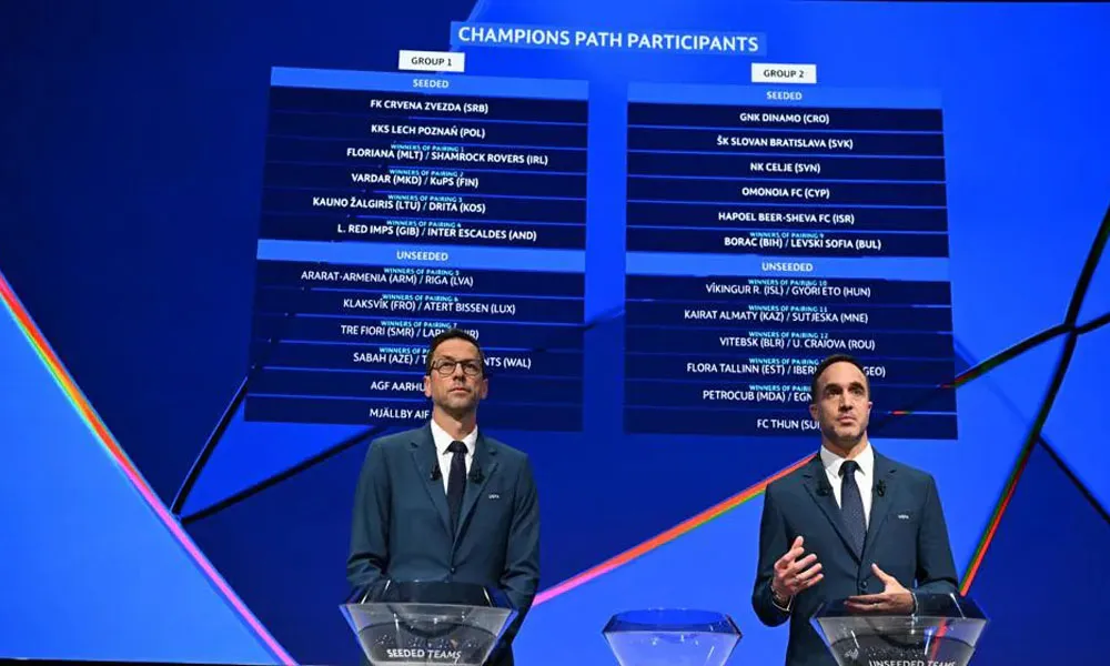 Όλα τα ζευγάρια του 2ου προκριματικού του Champions League